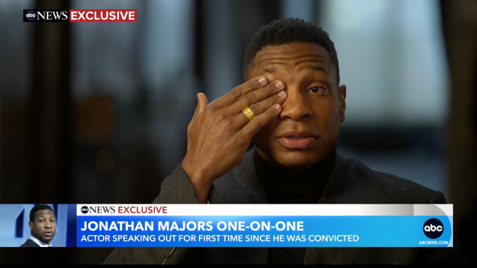 Jonathan Majors Exclusive Interview with ABC News