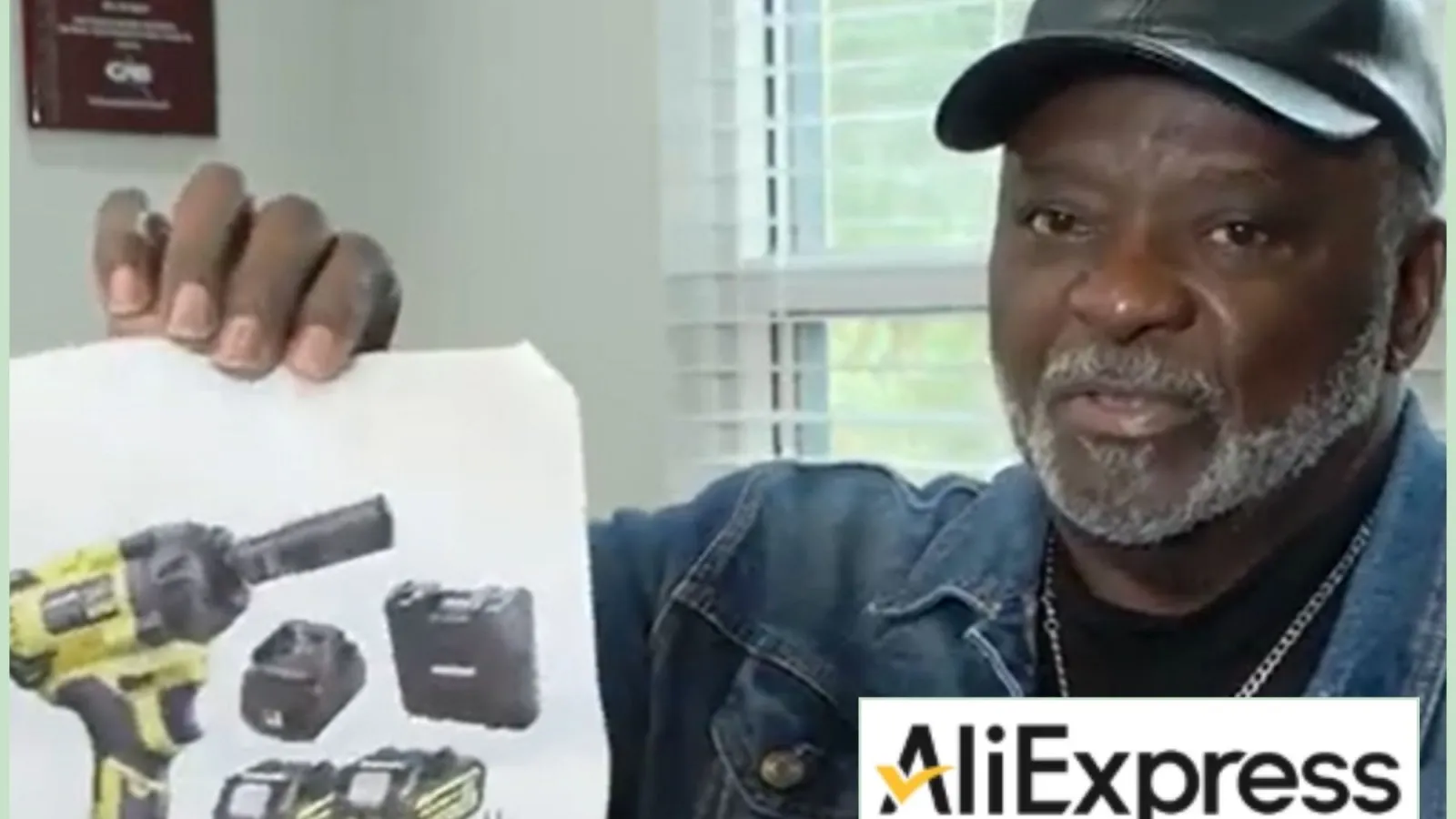 Georgia Man Receives Photo of Drill Instead of Actual Tool from AliExpress
