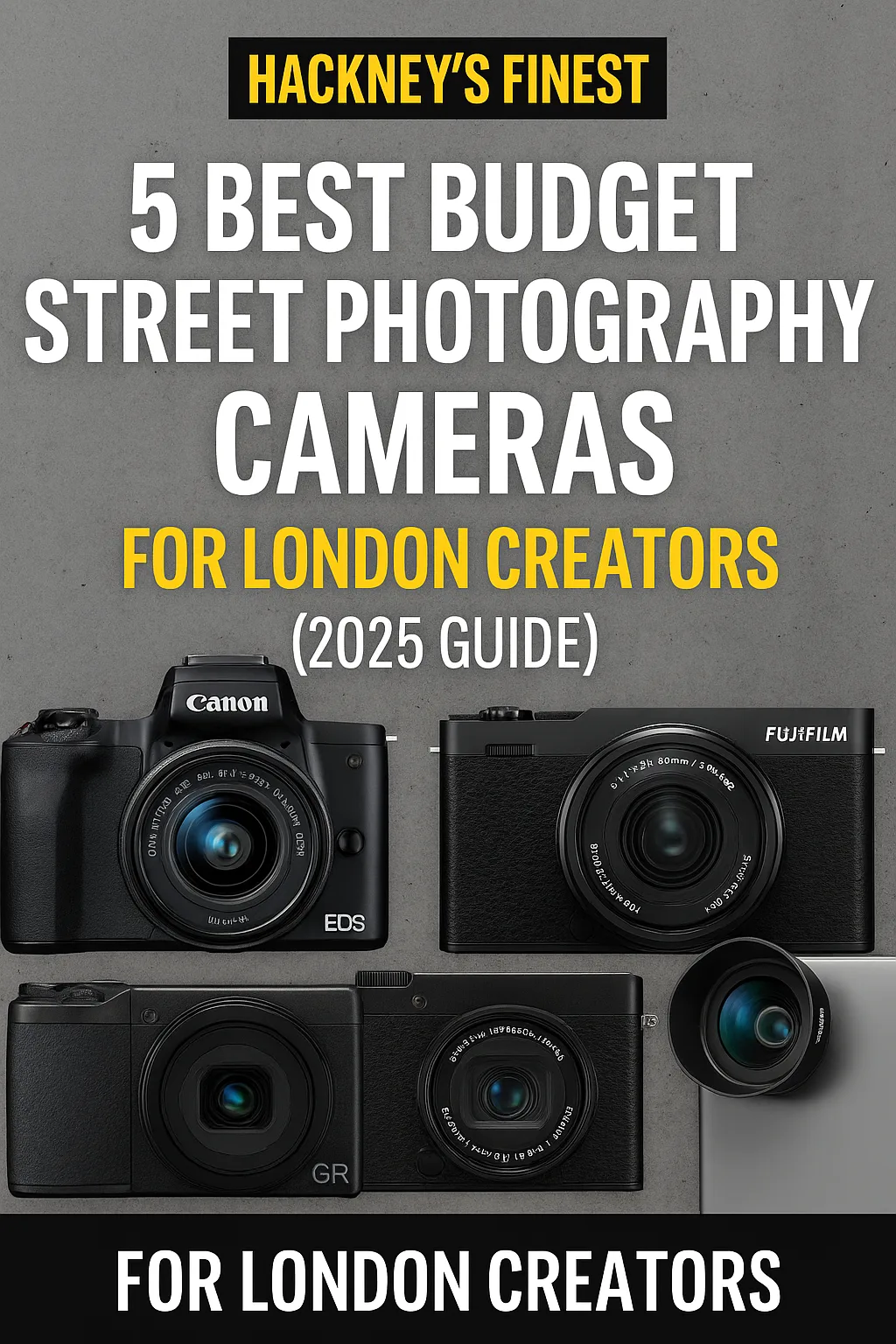 5 Best Budget Street Photography Cameras for London Creators