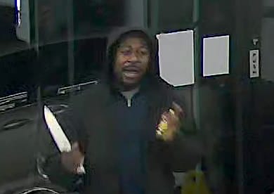 Grab of Anthony Williams at barber shop, , Boosted